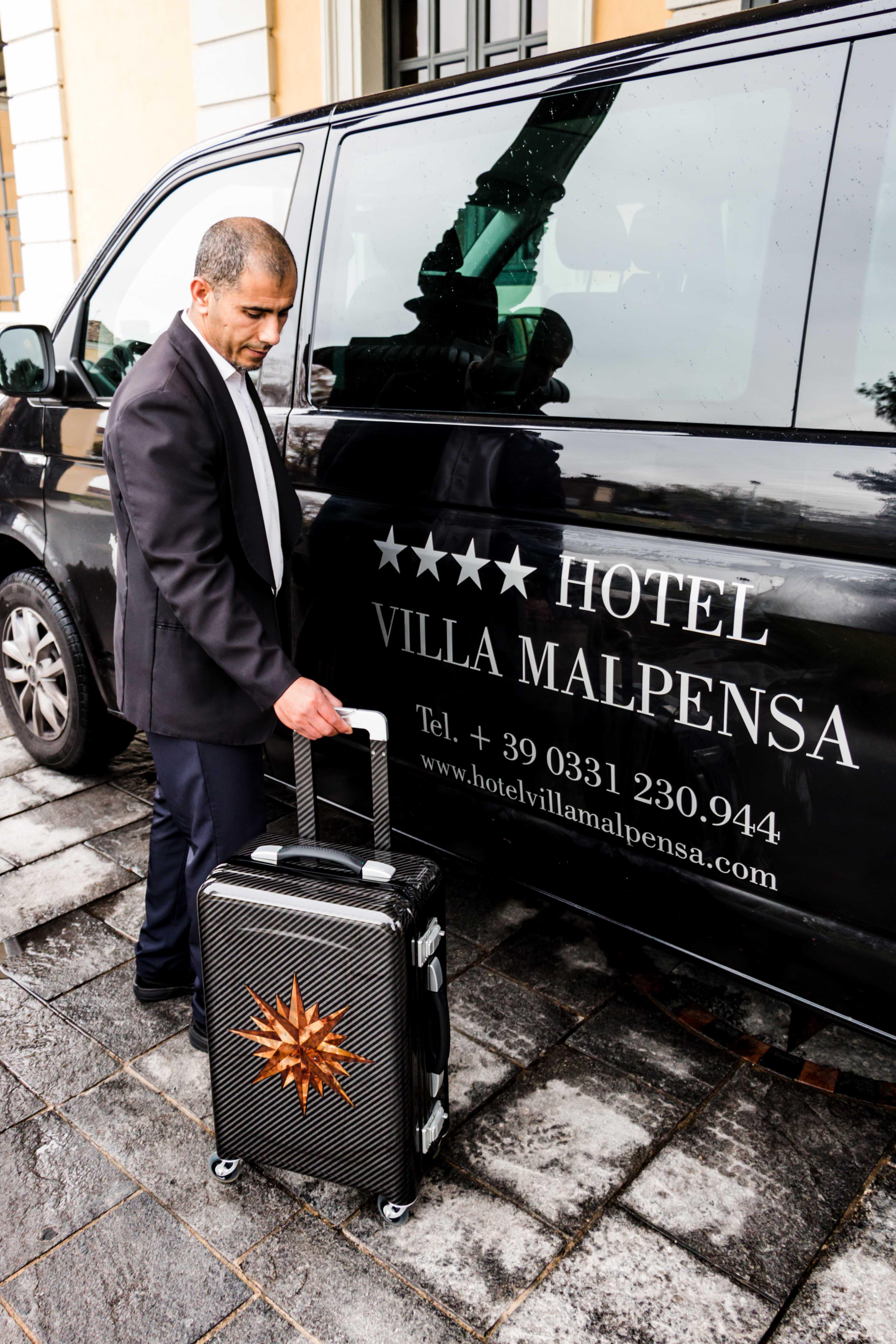 Hotel Villa Malpensa Vizzola Ticino Exterior foto