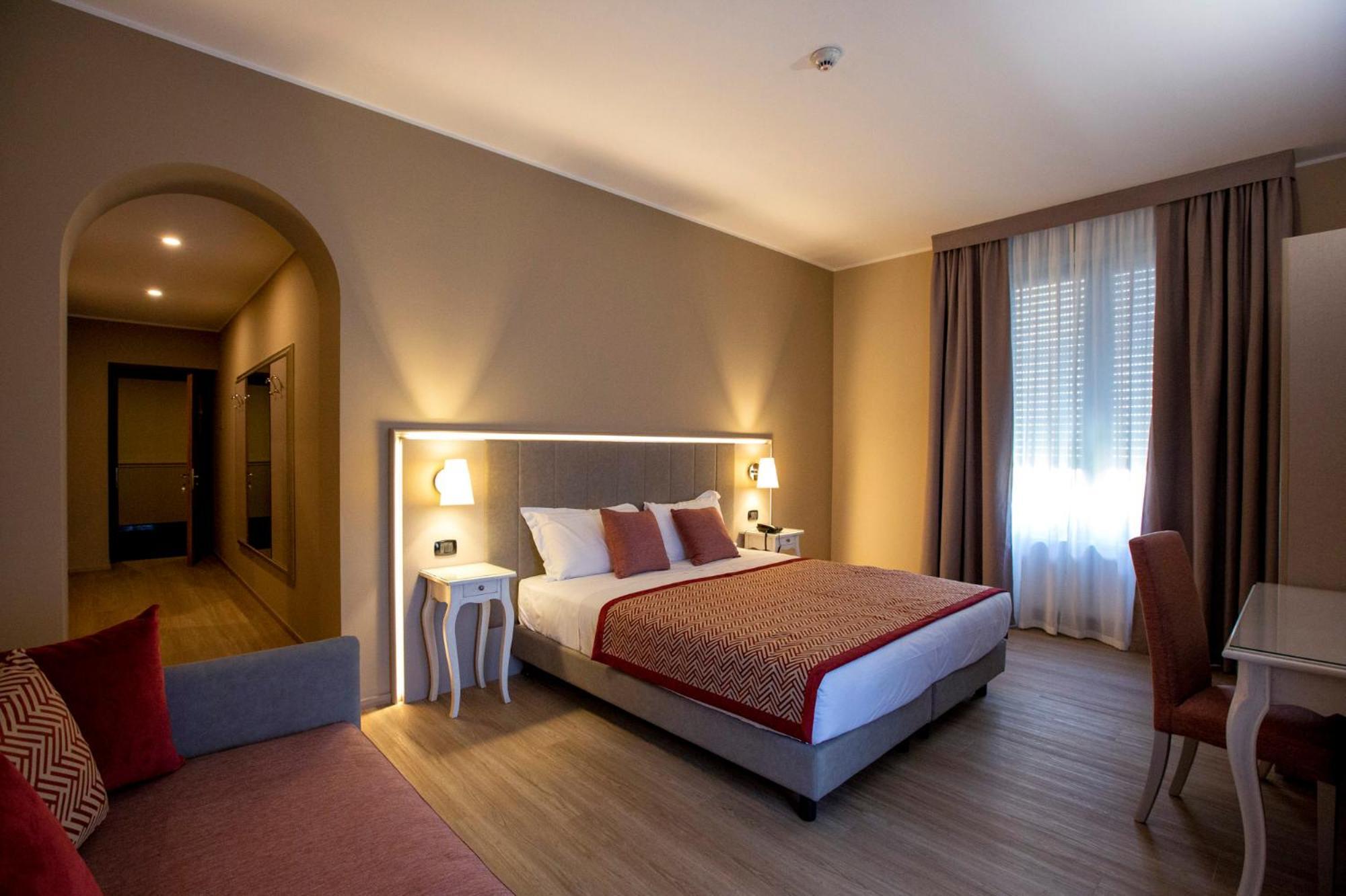Hotel Villa Malpensa Vizzola Ticino Exterior foto